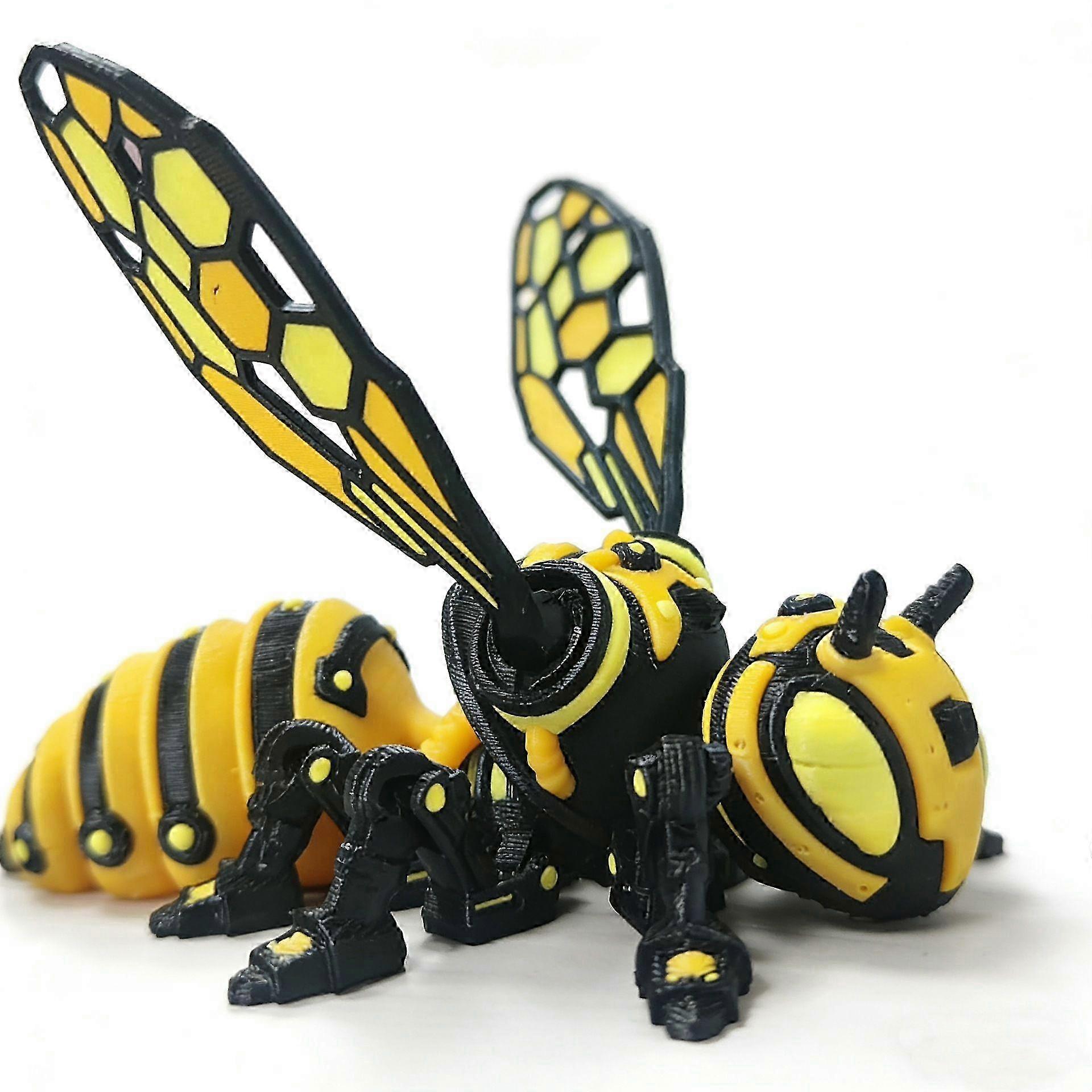 3D Printed Cyber Bee Robot 13cm