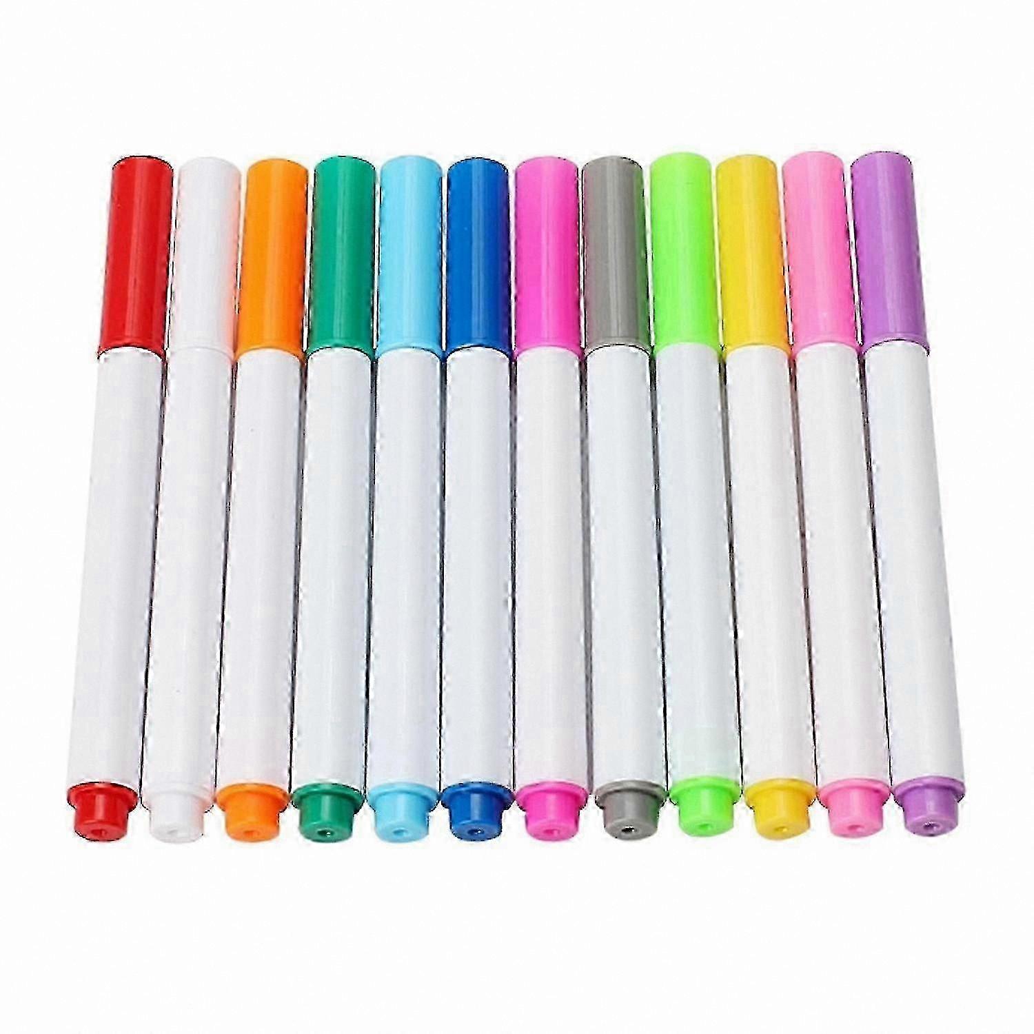 12 Pack Erasable Markers for Glass