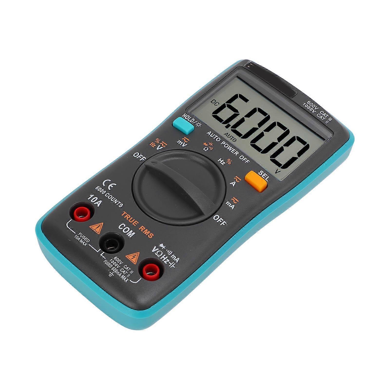 ZT101 6000 Digital Multimeter Automatic Range Handheld Multimeter Voltage Current Meter