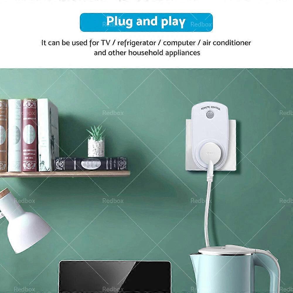 Wireless Power Switch Mains Socket & Remote Controller Au Plug (1 Pack)