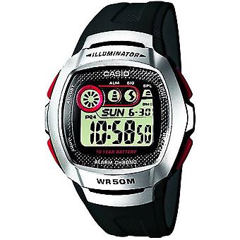 Casio Digital Watch Watch for Digital Quartz Man with W-210-1DVES Plastic Bracelet