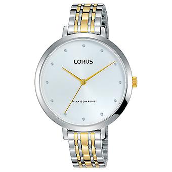 Lorus Frau Quarz Analog Damenuhr mit Edelstahl Armband RG227MX9