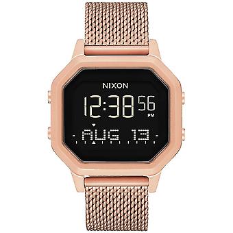 Nixon the Sirene Watch for Japanese Quartz Digital Woman with A1272897 Stainless Steel Bracelet