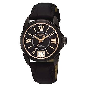 Pulsar havana Quartz Analog Woman Watch with Cowhide Bracelet PQ5017X