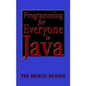 Programming For Everyone In Java