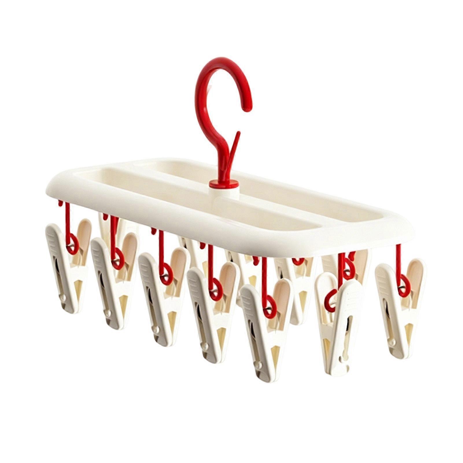 360° Swivel Windproof Laundry Drying Rack