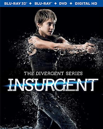 Insurgent (Region A1) 3D Blu-ray  DVD Blu-ray
