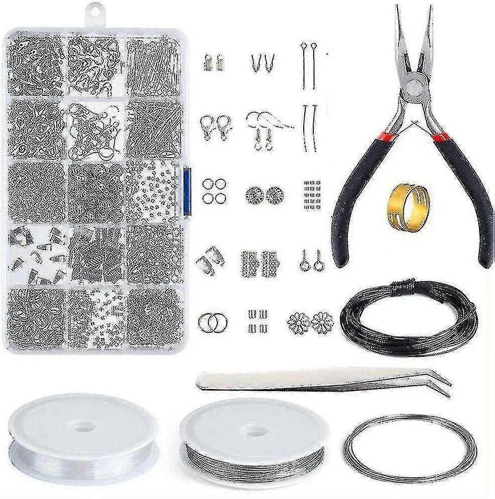 Jewelry Making Kit Repair Tools Accessories Beading Wire Pack