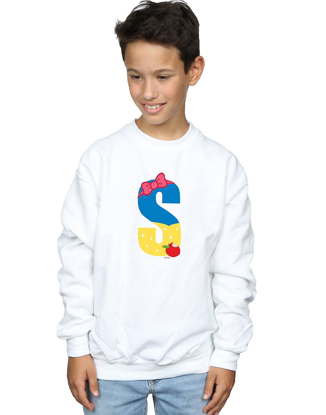 Disney Boys Alphabet S Is For Snow White Sweatshirt Fruugo UK