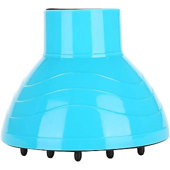 Soplador Salón de peluquería Secador de pelo rizado Cubierta de difusor plegable Accesorios de herramientas de modelado (azul)
