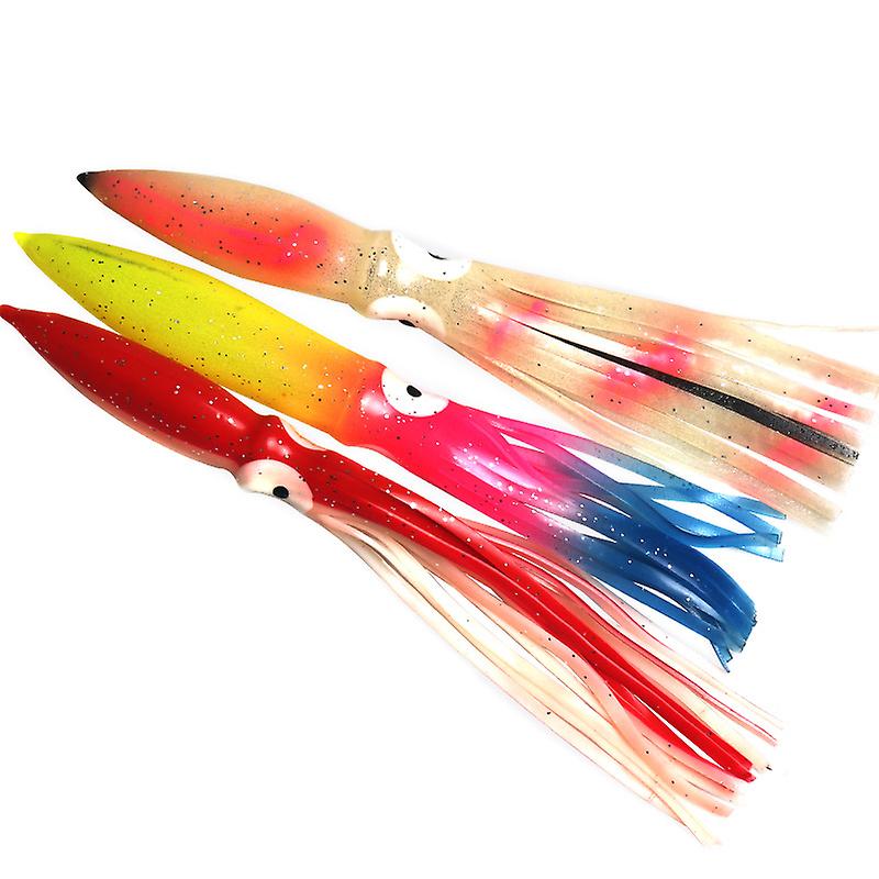 Gummi Tintenfisch Angeln Kder Oktopus Soft Bait Tragbares Angeln Jagd (3  Stck) NIUNIU | Fruugo DE