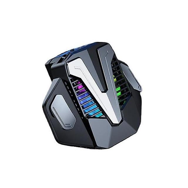 F20 Mobile Phone Semiconductor Radiator Game Controller Grip Handle Buttons Cooling Fan Compatible For Iphone / Android Phone