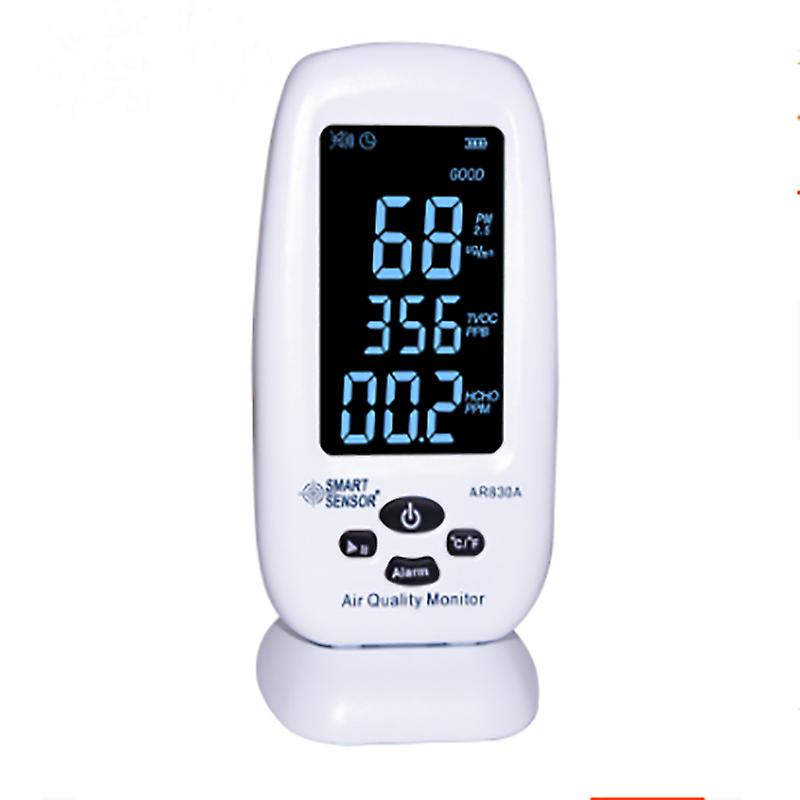 Ar830a Formaldehyde Pm2.5 Gas Detector Tvoc Air Quality Monitor Formaldehyde Tester