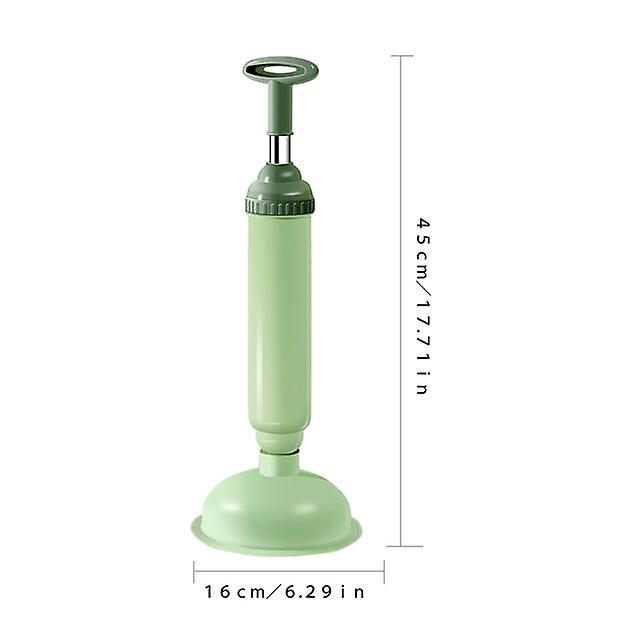 Manual Vacuum Toilet Pipe Plunger Silicone Super Suction Cups Quickly Unblock Household Toilet Sewer Dredging Plunger Dredge Too