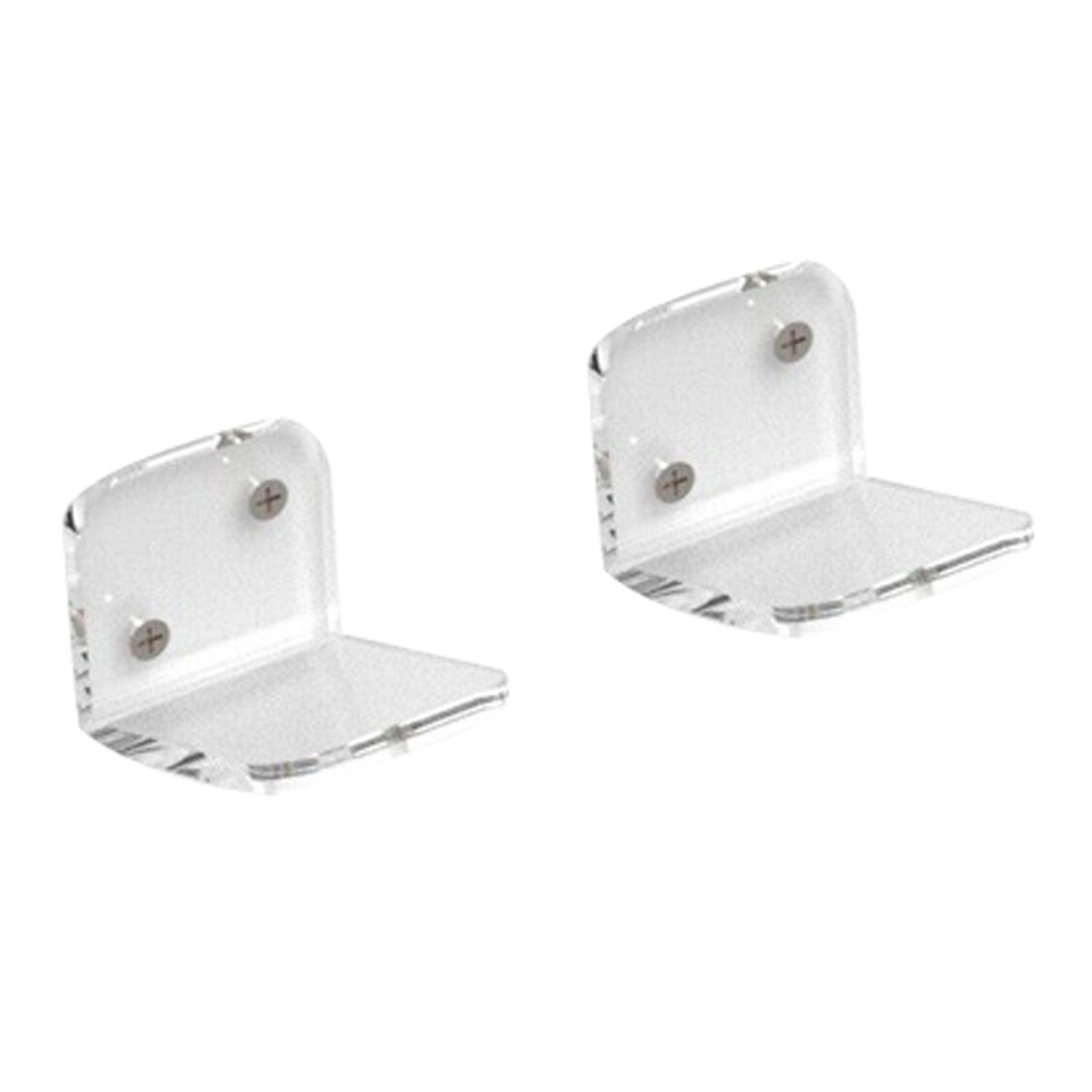 Skateboard Longboard Wall Mount Hanger Display Completes Rack Storage Clear