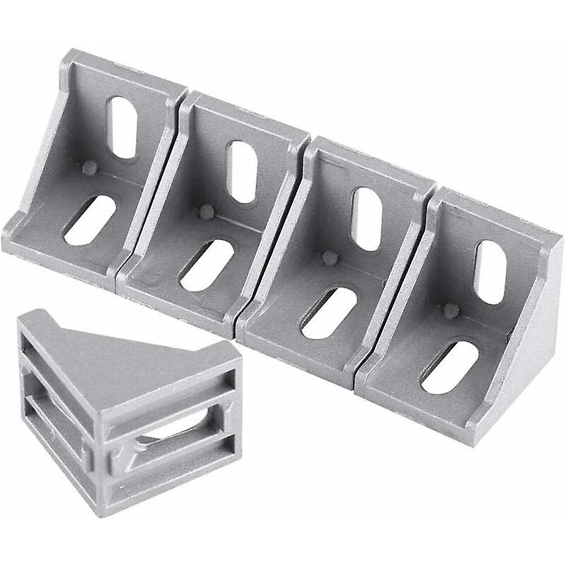 Aluminum Alloy Corner Bracket Right Angle L Shaped Corner Bracket 40x40mmx35mm 5pcs