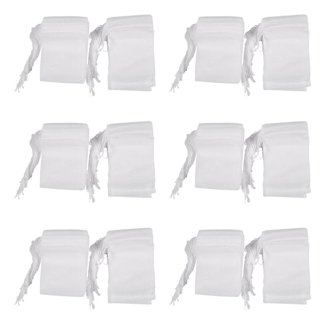 600 Pcs Disposable Empty Tea Bag String Heat Seal Filter Paper
