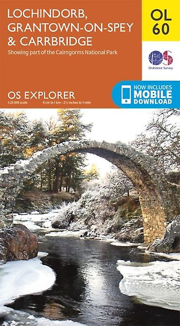 Lochindorb Grantownonspey Carrbridge by Ordnance Survey Paperback Book