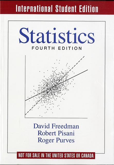 Statistics by Purves & Roger University of California & Berkeley Paperback