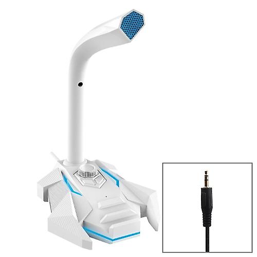 Gk Desktop 3.5mm Wired Dual Mic Condenser Microphone