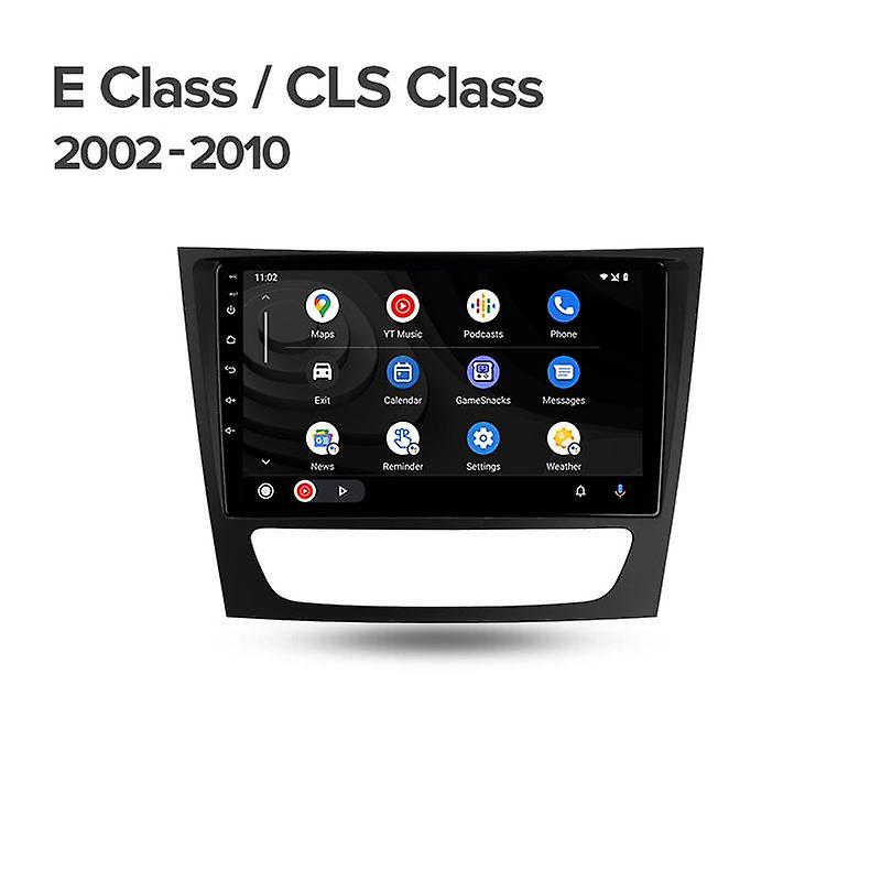 Carplay Android Car Radio For Mercedes Benz E Class S211 W211 CLS Class C219 2002-2010 Multimedia