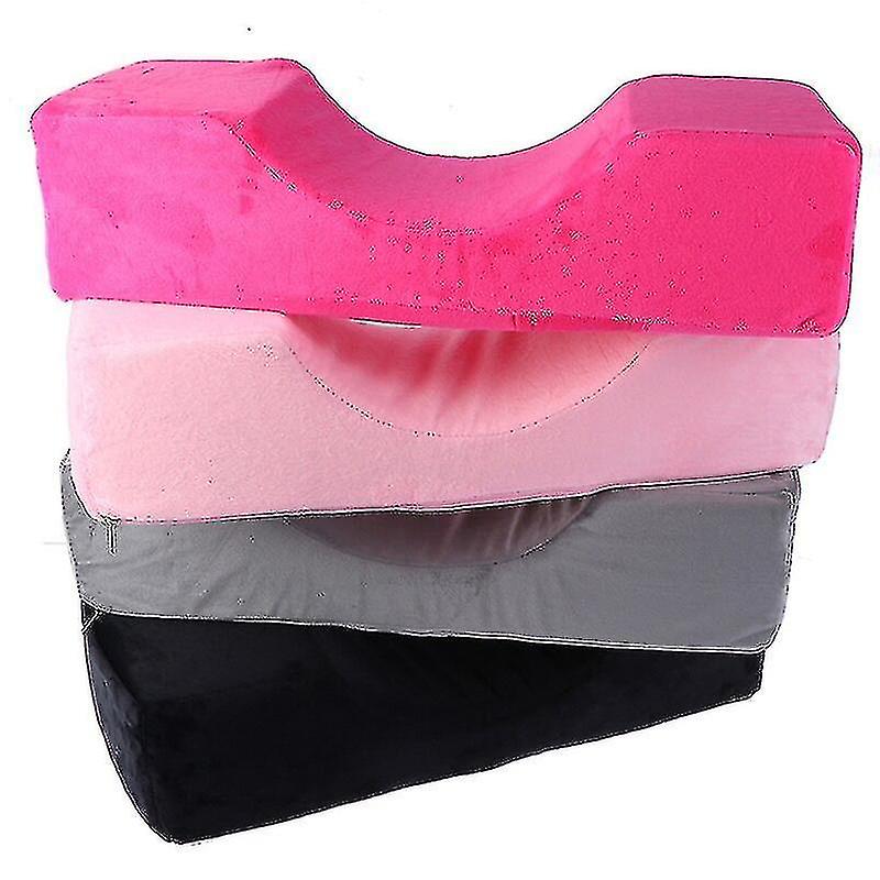 Lash Pillow Neck Support Eyelash Pillow Soft Grafting Eyelashes Memory Foam Eyelash Extension Pillow With Pocket Makeup Salon