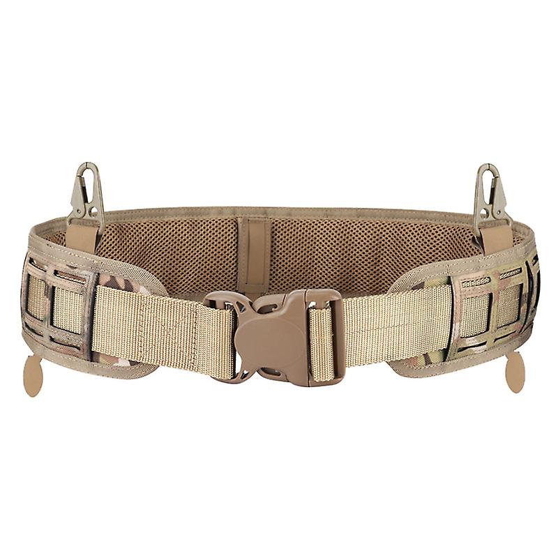 Waist Belt Soft Padded Patrol Combat Battle Web Belt 1000D Nylon Adjustable Length
