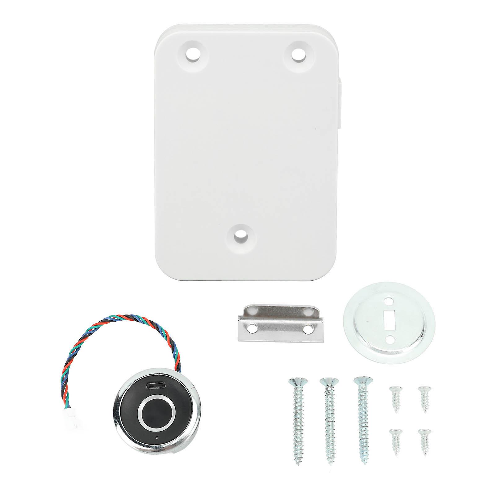 Fingerprint lock for cabinet child safety electric fingerprint lock smart hidden file cabinet lock for home