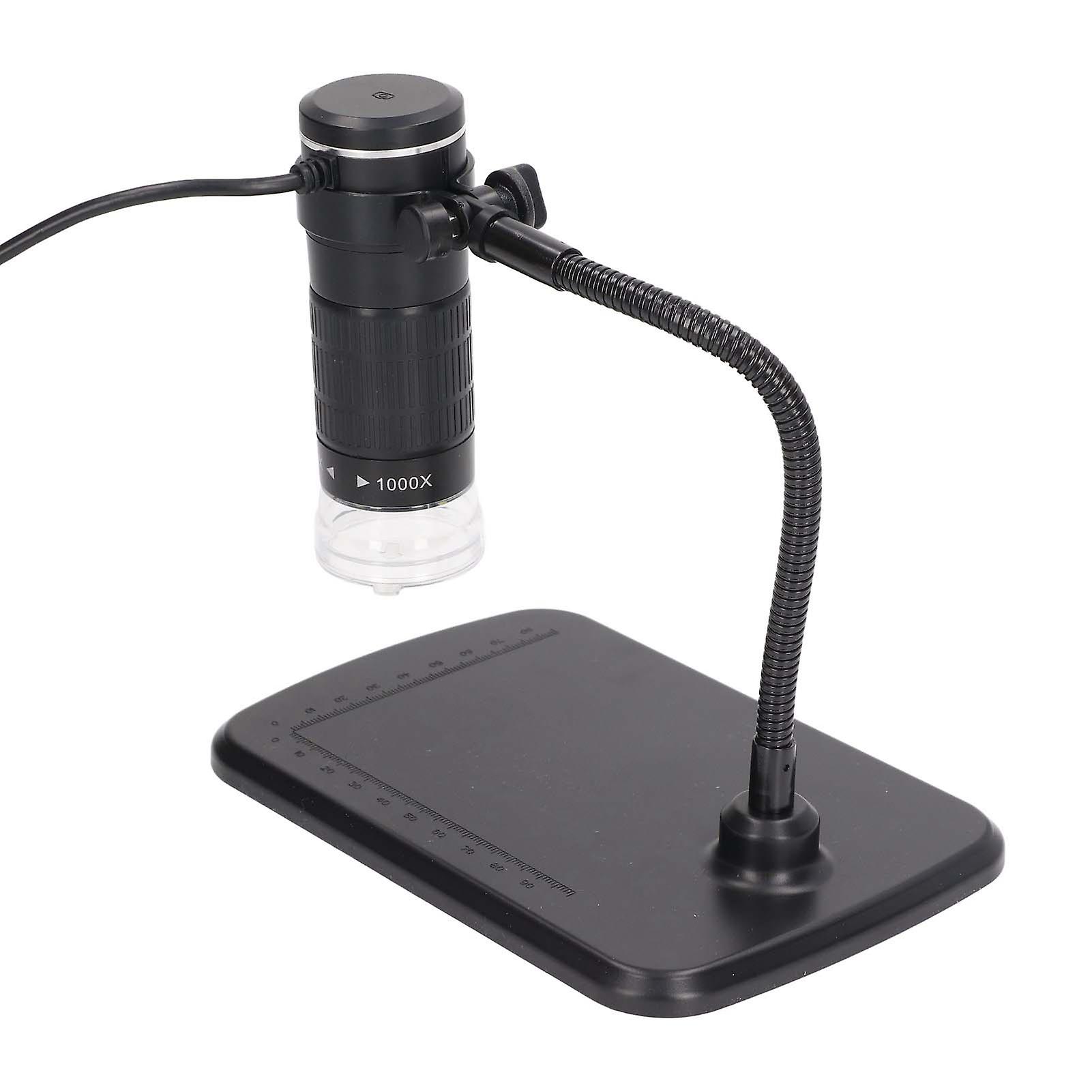 Handheld Magnification Endoscope 3 in 1 Interface USB HD Digital Microscope with Flexible Holder for Mobile Phone 