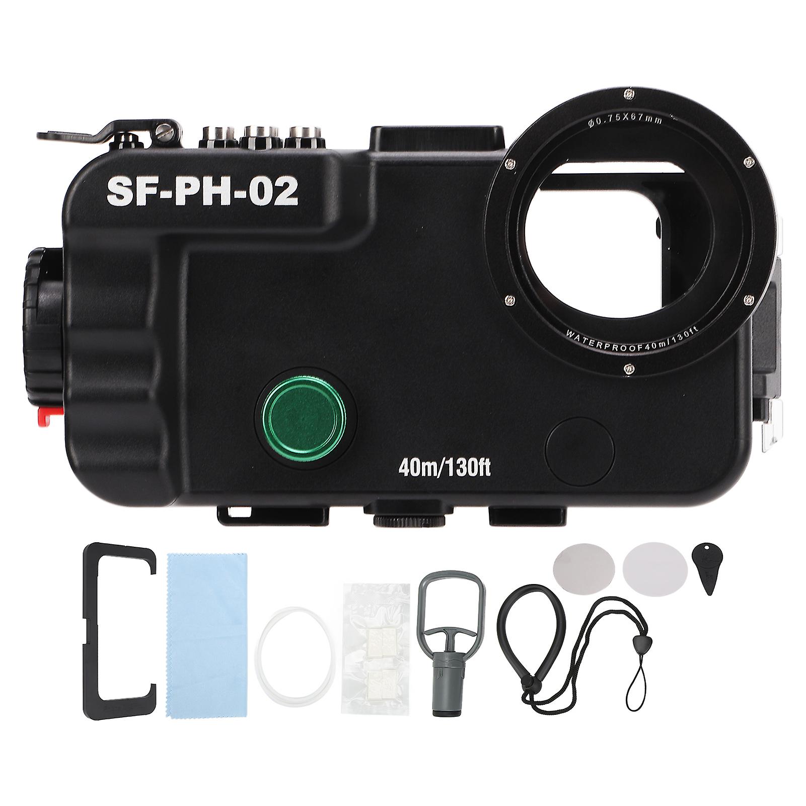 Waterproof Diving Phone Case with Bluetooth Control, 40m Depth, Underwater Photography