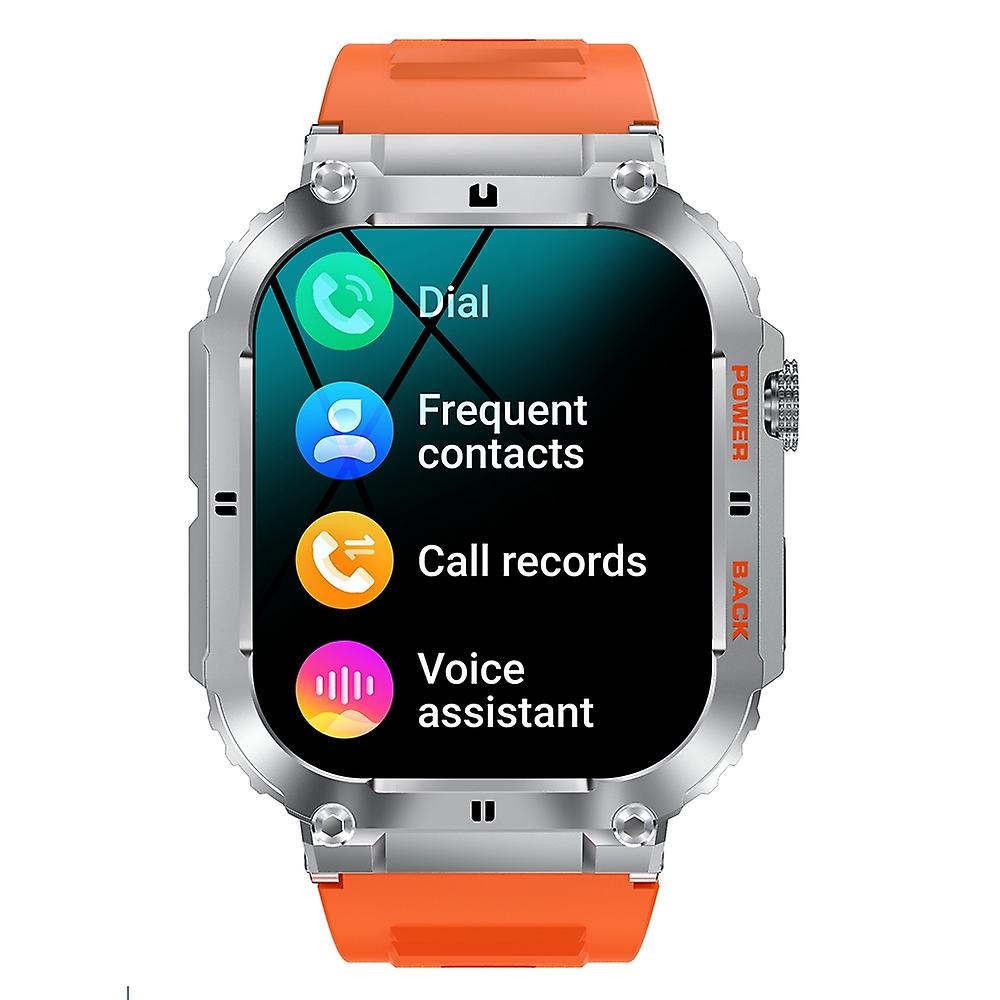 K57 Pro Call Smart Watch Orange