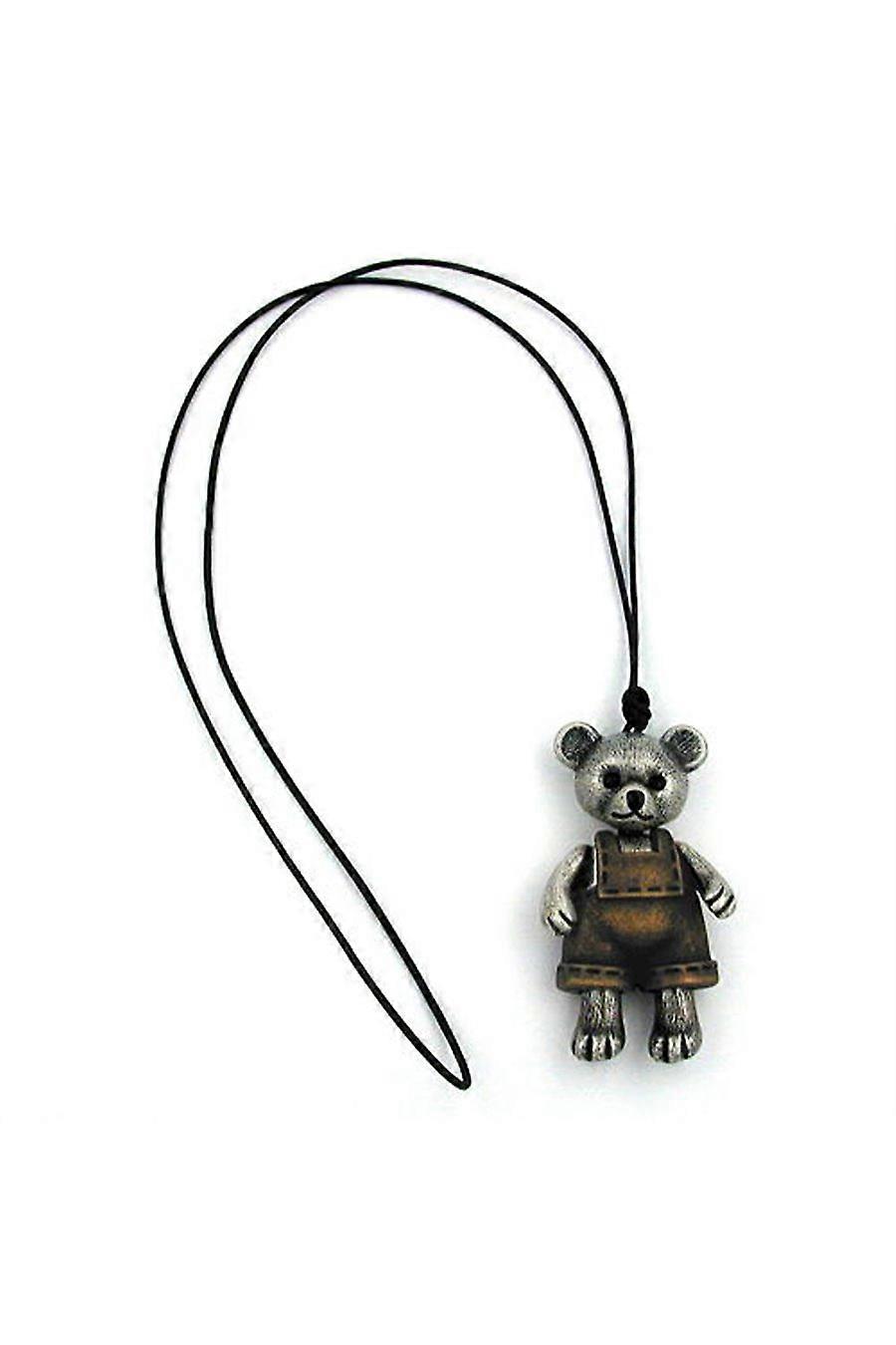 Necklace Bear Antique Brass 90cm - Gl02866