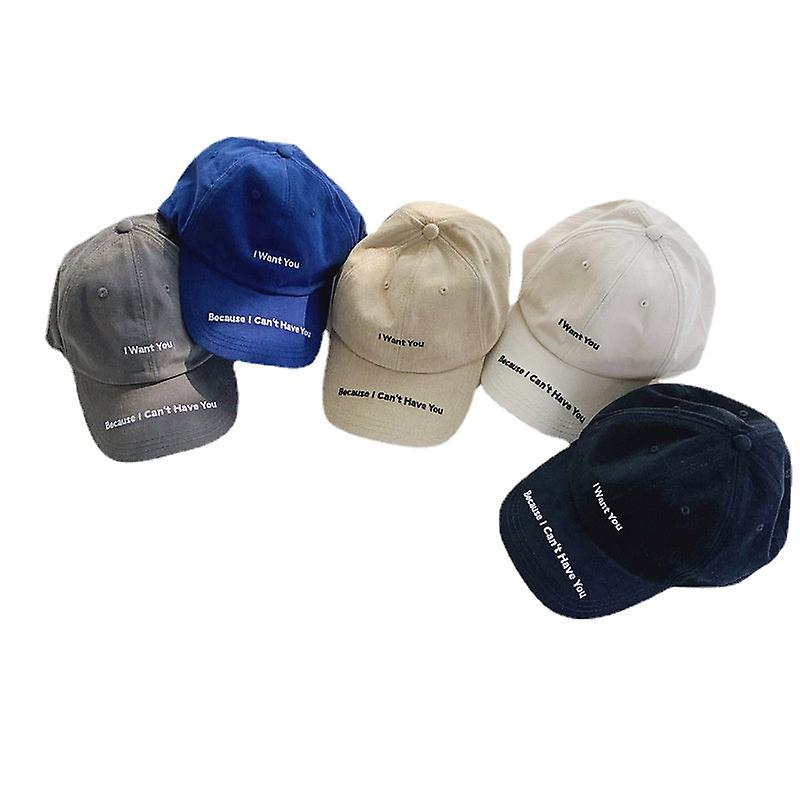 قبعة بيسبول كاب عارضة رياضة في الهواء الطلق الشمس الكلاسيكية رسالة التطريز النمط الكوري كل مباراة No1037