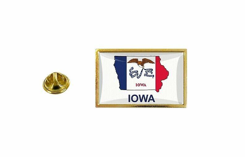 pine pine pine badge pin-apos;s country flag map usa iowa