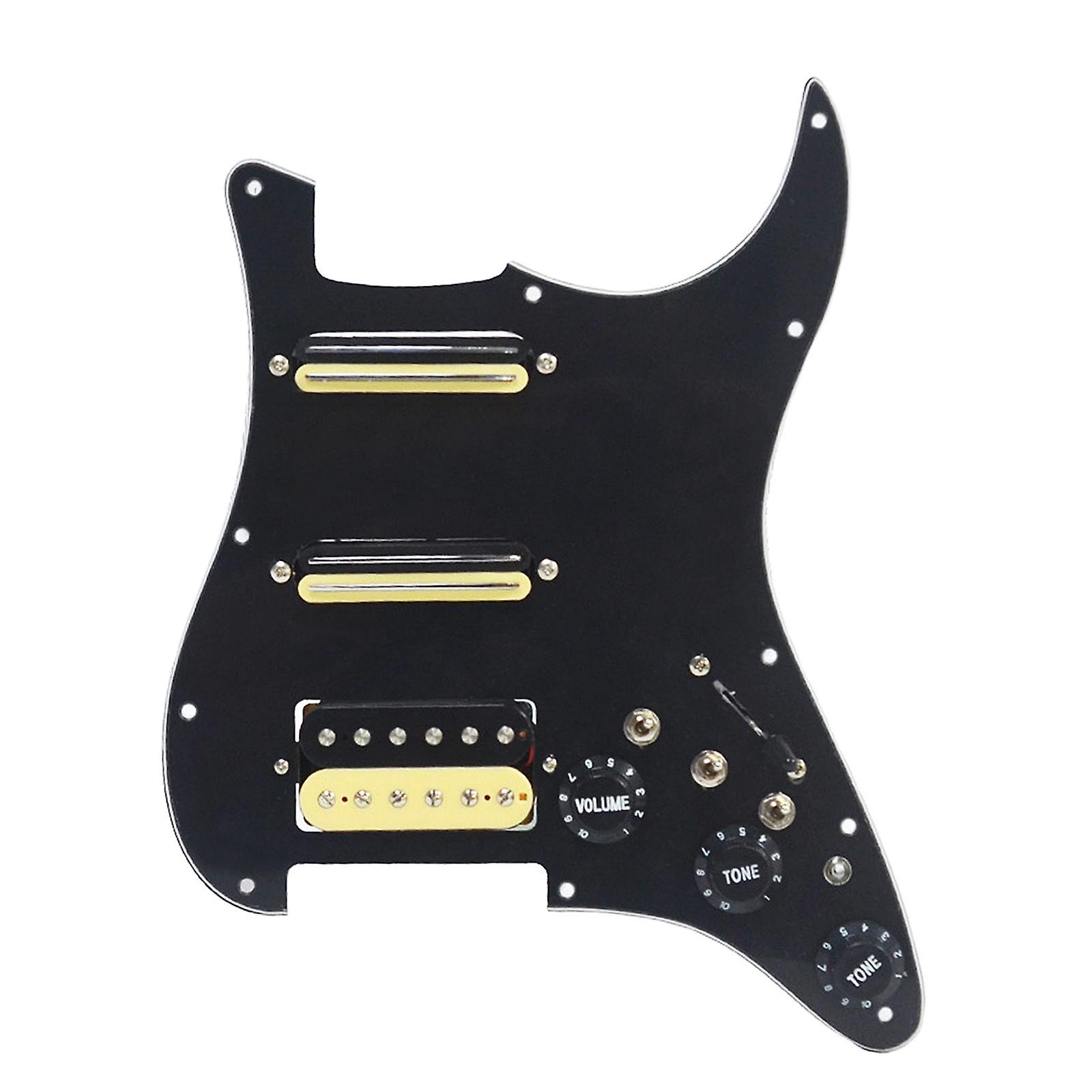 Loaded Prewired Pickguard, Single Coil Humbucker Pickup, SSH Pickups Music Instrument Parts