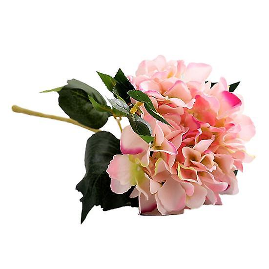 1Pc Artificial Hydrangea Fade-resistant Realistic Vibrant Color Photography Accessory Faux Silk Flower
