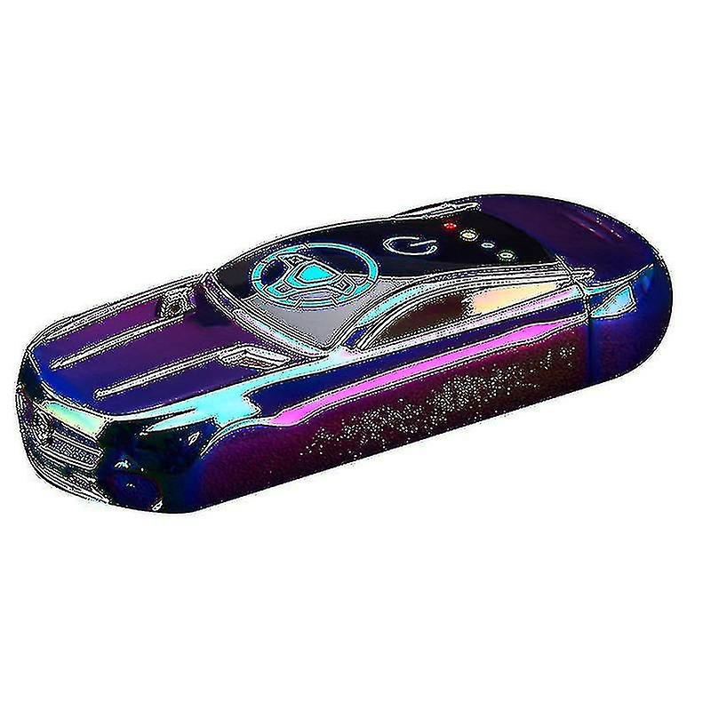Double Arc Electric Usb Rechargeable With Fingerprint Sensor Car Cigarette Lighter_a-1