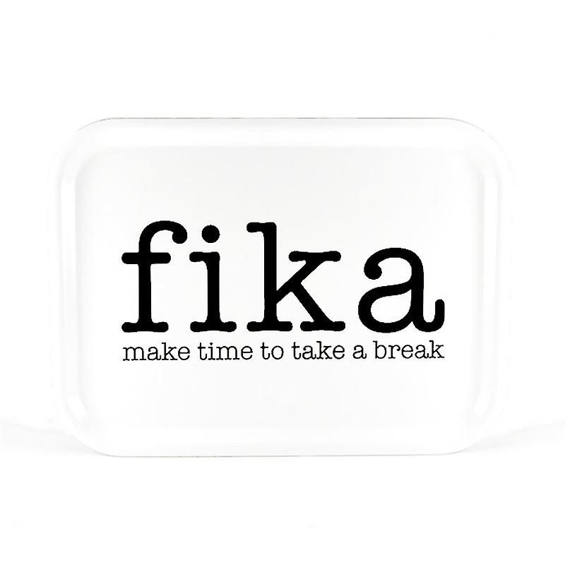 Tray Make time FIKA 27 X 20 cm