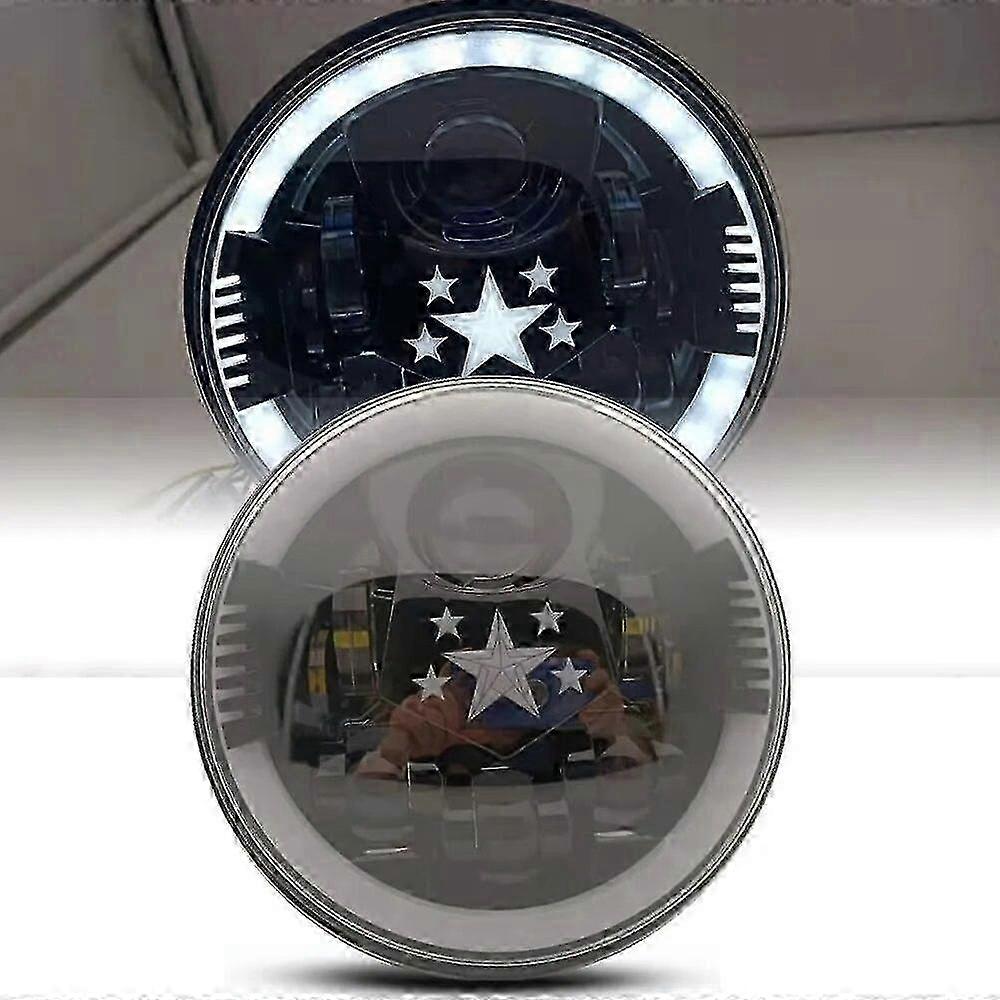 DOT 7'' LED Headlight Projector for Yamaha V-Star XVS 650 950 1100 1300