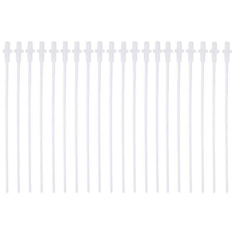 20 Sets Of Artificial Insemination Rod Test Tube Disposable Pollination Pipette Breeding Catheter D