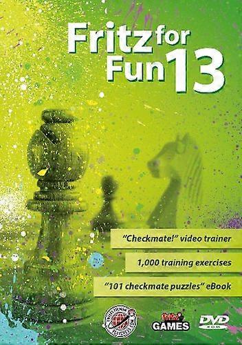 Fritz for fun 13 Chess program incl. video training and ebook exercises (english) - PC CD - New & Sealed