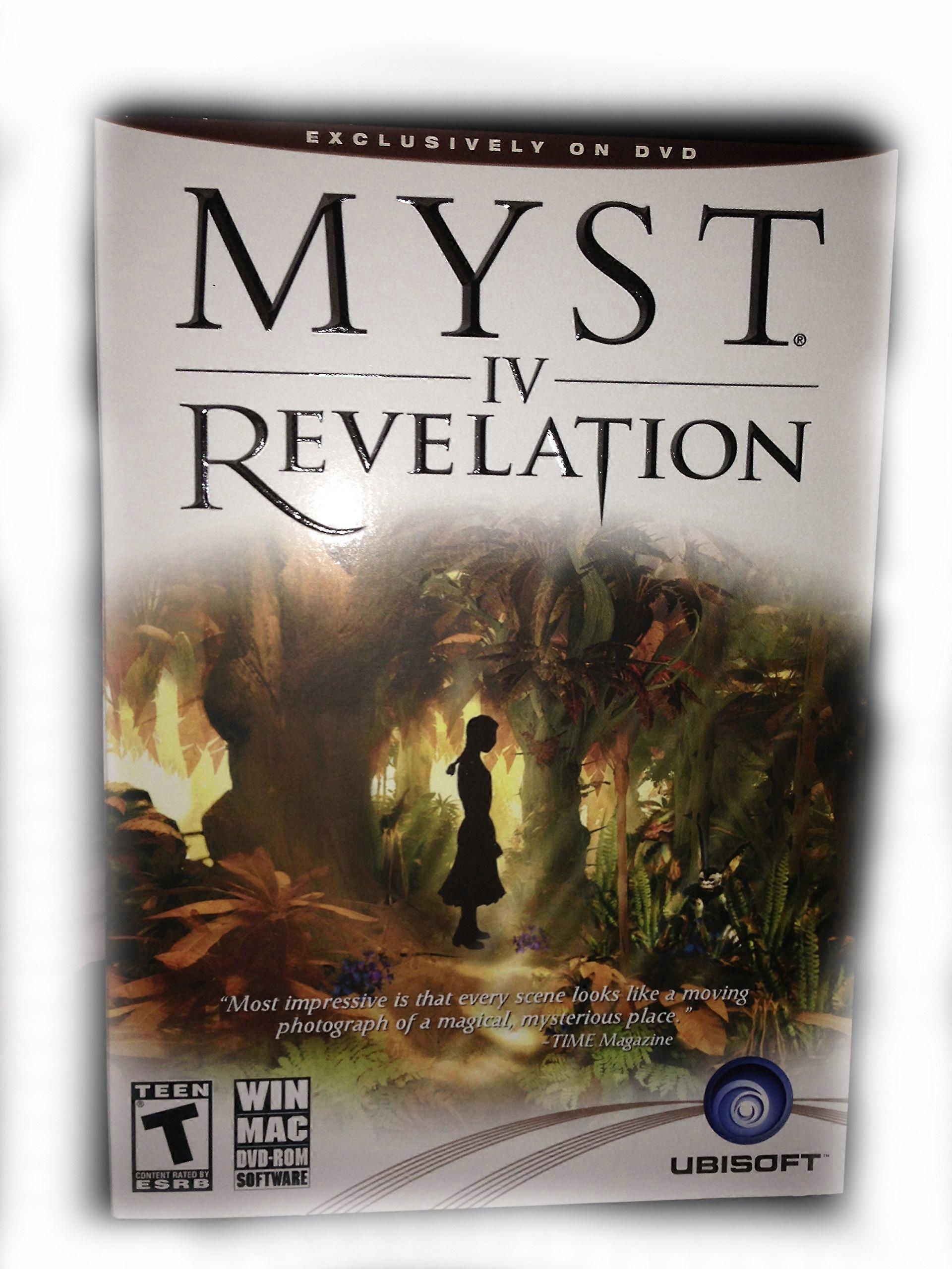 Myst IV Revelation Dvd  Game - macpc - PAL - New & Sealed