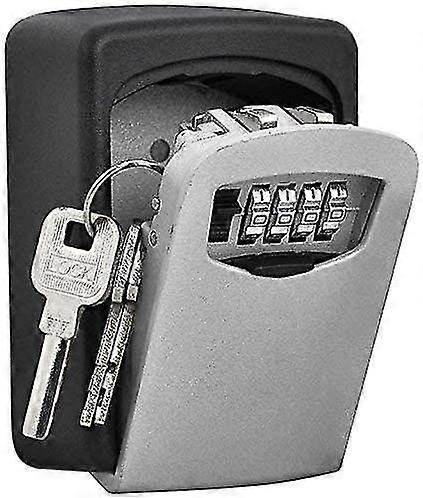 Police High Security Key Box 4 Digit Wall Mounted Police Safe Combination Lock High Security Key Box Store Keys