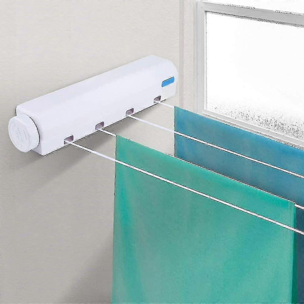Spring Automatic Retractable Clothesline Drying Rack