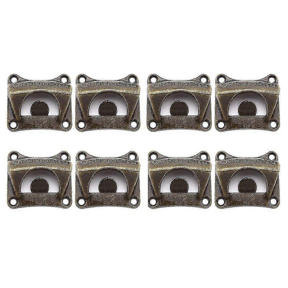 8pcs wall mounted bottle opener,with mount screws,compatible with outdoor,rustic