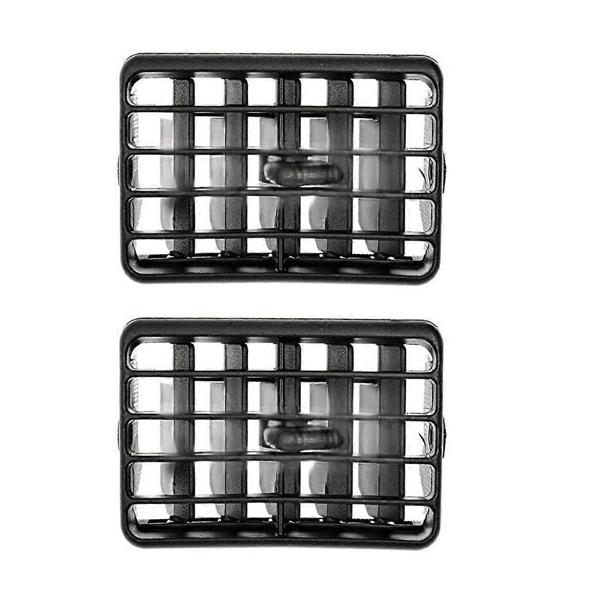 2Pcs Car Center Dash Heater for 1996-2002 4RUNNER Outlet Conditioning Outlet Grill 55063-35030