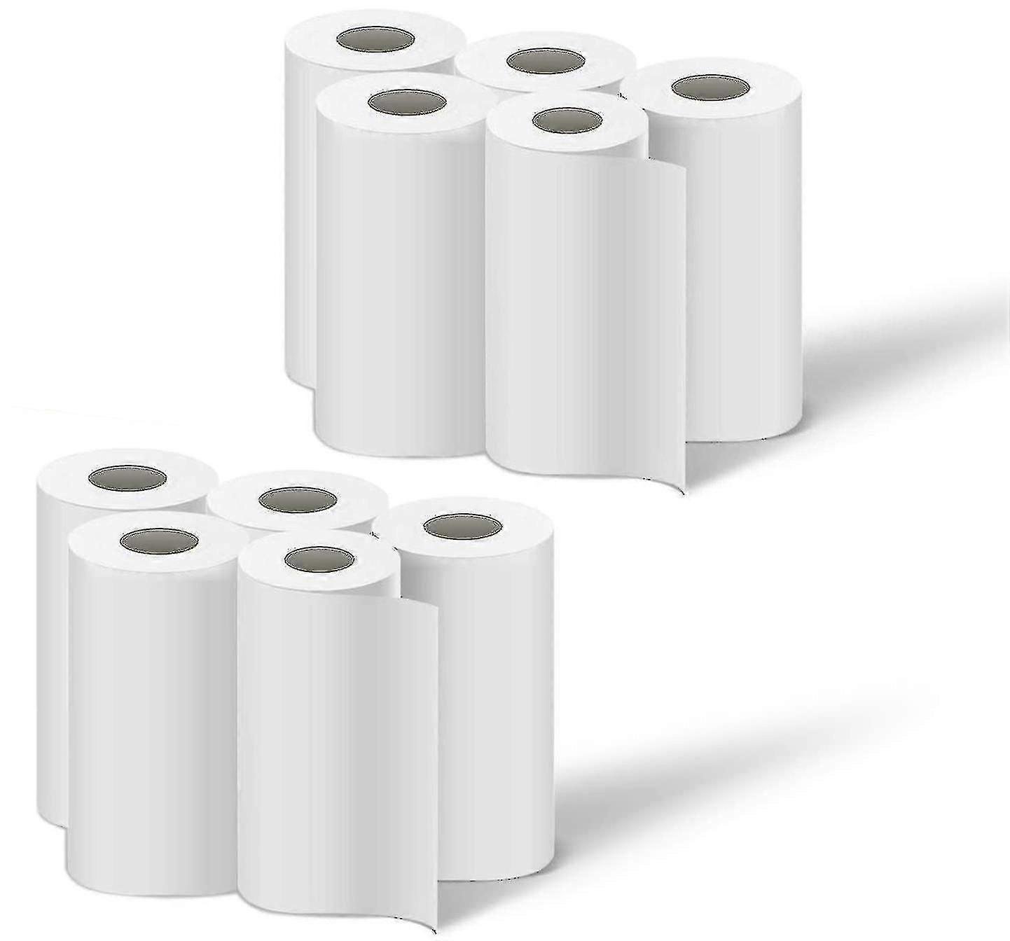 10 rullar tryckpapper för barnkamera, snabbtryck termopapper, påfyllningspapper för barnkamera