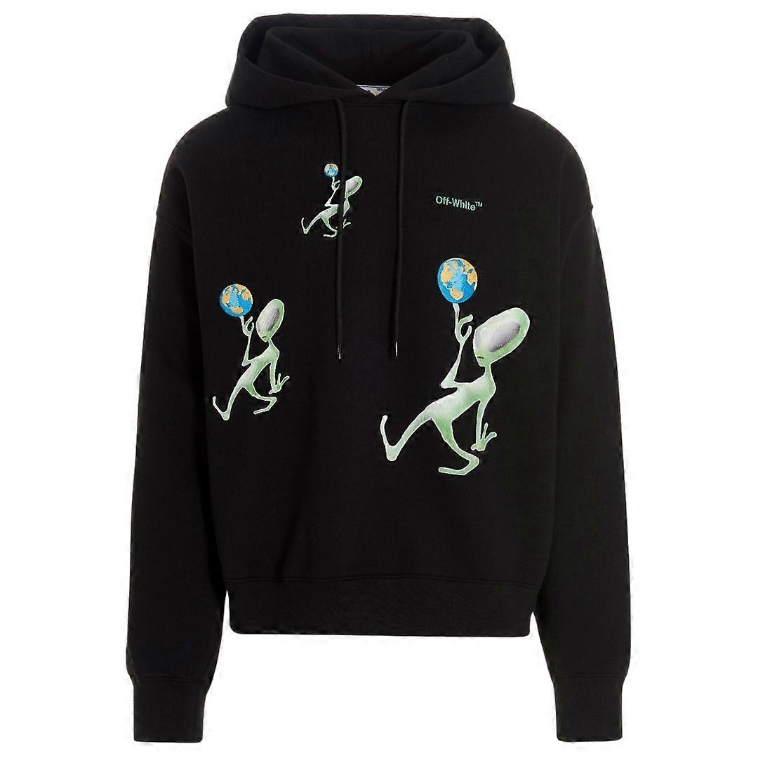 Off-White Alien Arrow Skate Fit 黑色连帽衫