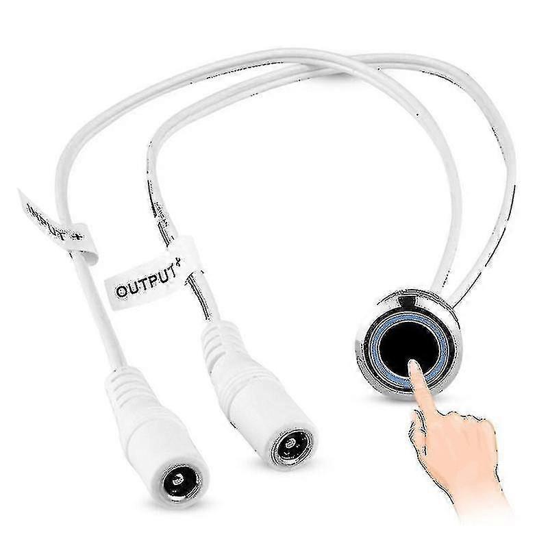 Dc 12v Mini Smart Sensor Touch Detector Dimmable Switch Led Strip Light Stepless Dimmer For Closet Corridor Lamp