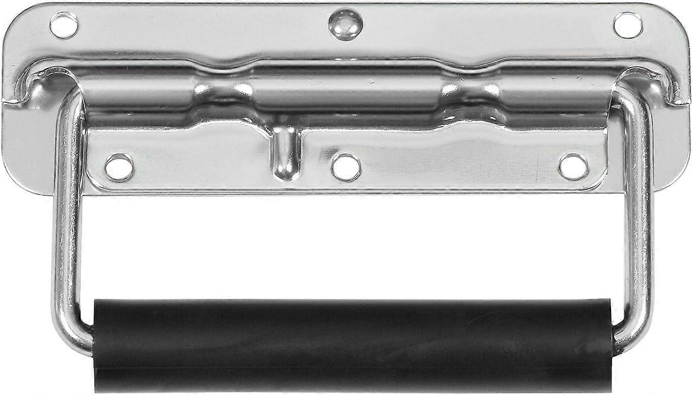 Spring Loaded Surface Mount Handle with Rubber Grip, Zinc,2024 Ping